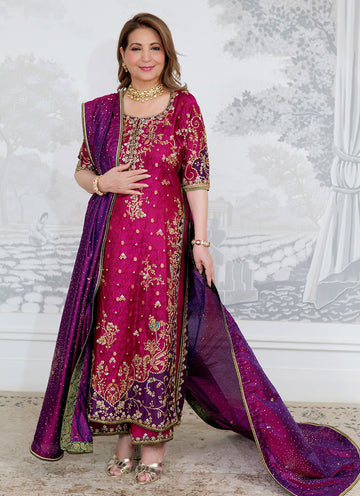 Bita Magenta Kurta - Farah Talib Aziz